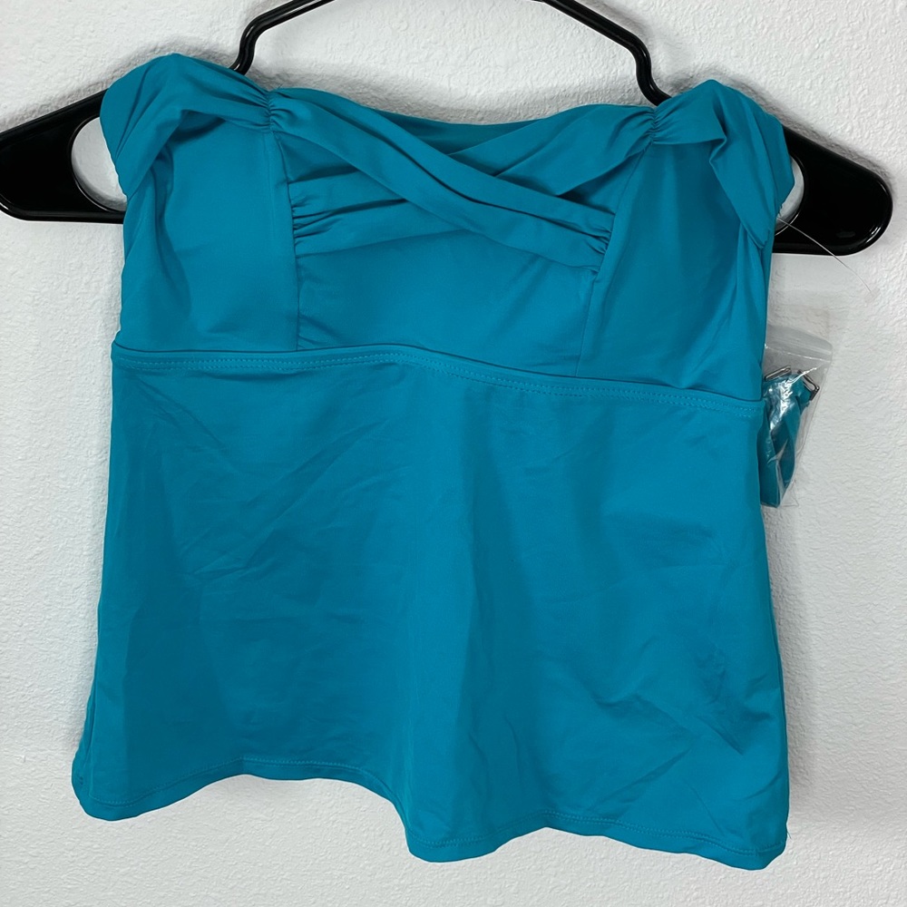Cole of California peacock swimsuit top